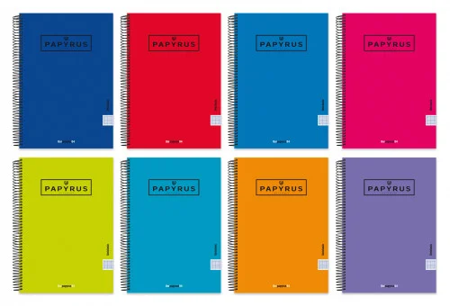 CUADERNO TAPA CARTON FORRADA EXTRADURA UNICLASIC .