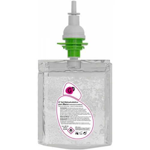 Caja 6 Recambios de Gel Hidroalcoholico (1 Litro .