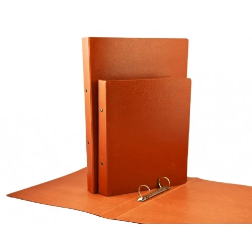 CARPETA ANILLAS REDONDAS CARTON GOFRADO CUARTO NA.