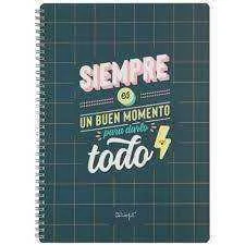 Libreta - Siempre Es Buen Momento para Darlo Todo.