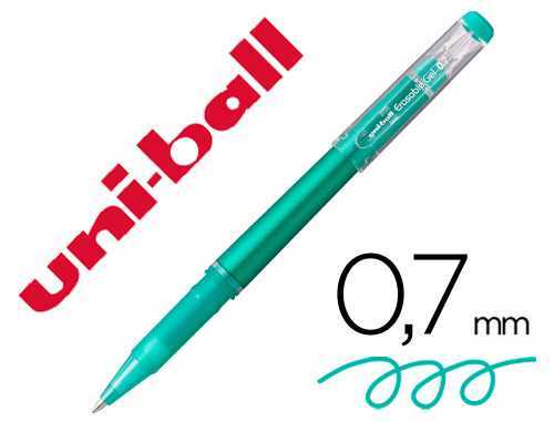 ROLLER GEL BORRABLE UF-222 0,7 MM. VERDE UNI-BALL.