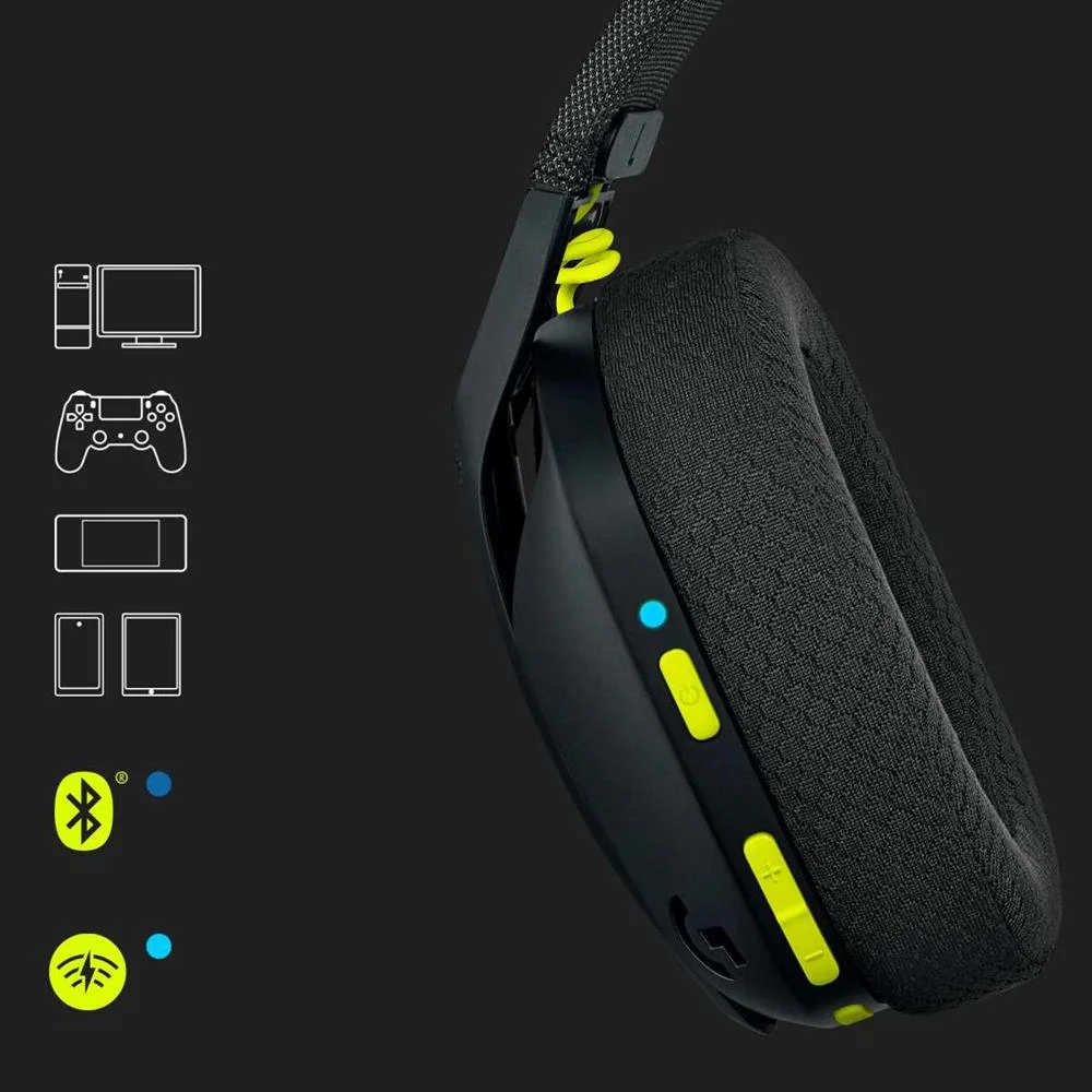 Auscultadores Logitech G435 Lightspeed Wireless Gaming Preto