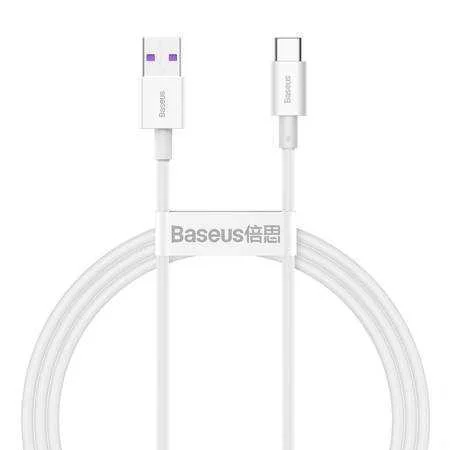 Cabo Usb para  Usb-C 66w 1m Branco Baseus