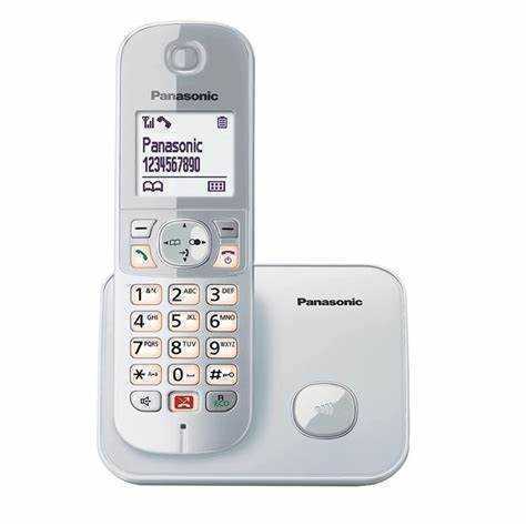Teléfono Inalámbrico Panasonic Kx-Tg6851sp/ Plata