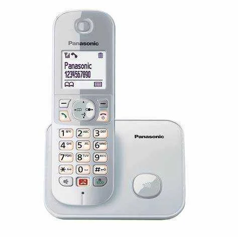 Teléfono Inalámbrico Panasonic Kx-Tg6851sp/ Plata