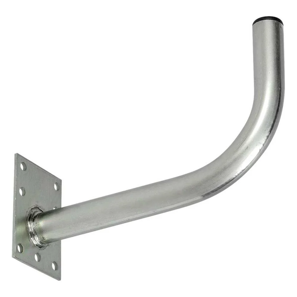 Suporte "L" 284x194mm Ø35mm Zinco + Rpr