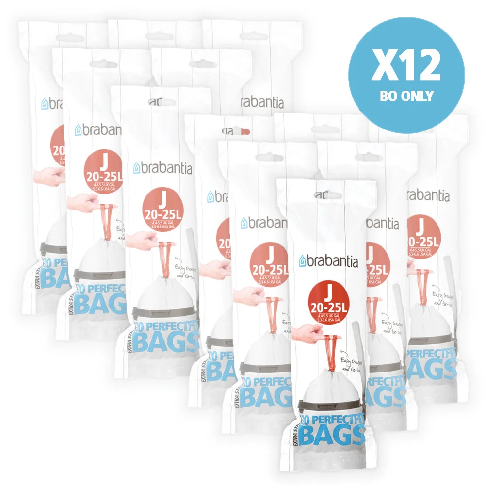 Brabania Perfectfit de 20 Litros Bolsas de Basura