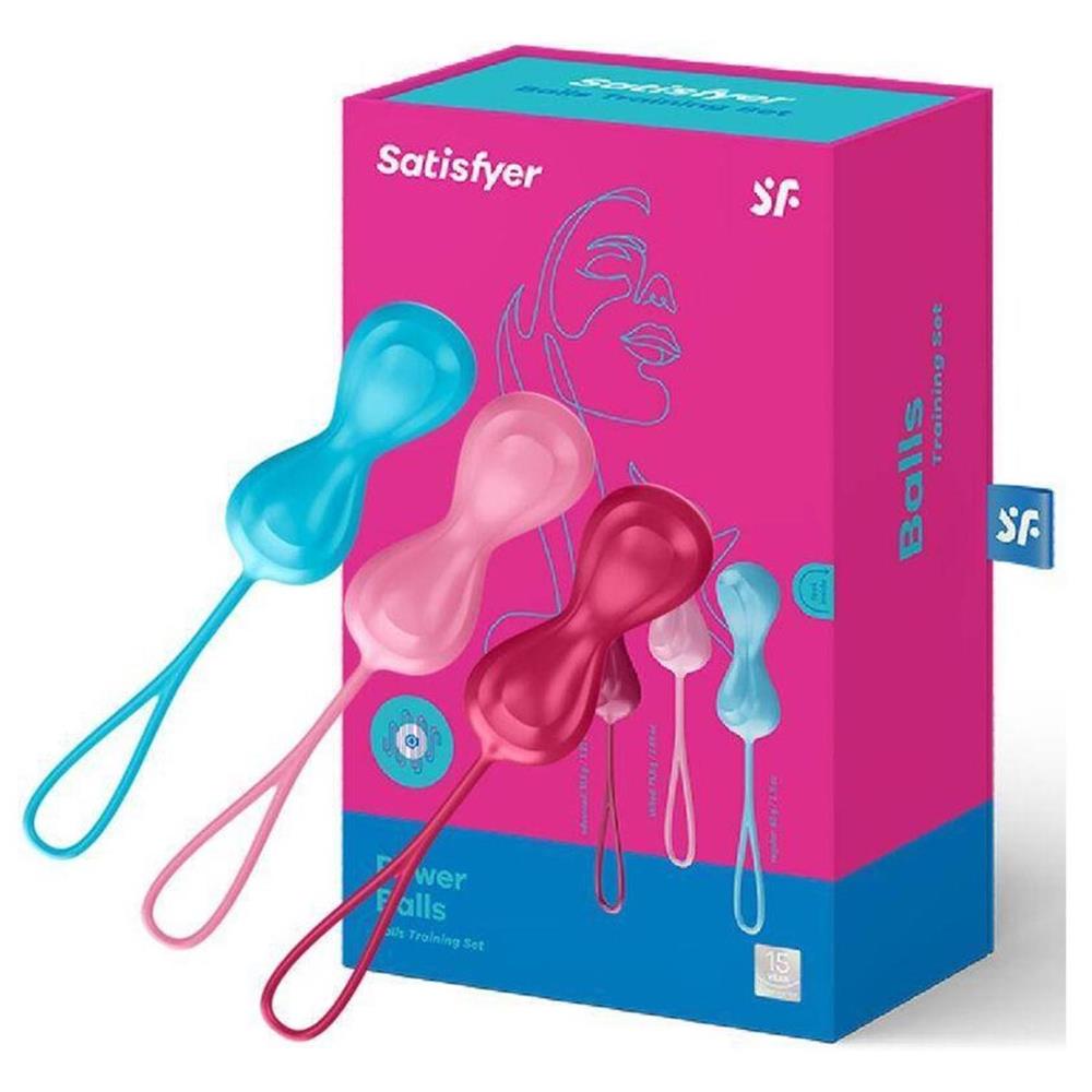 C02 Bolas de Orgasmo Satisfyer Power Balls (3 pcs)