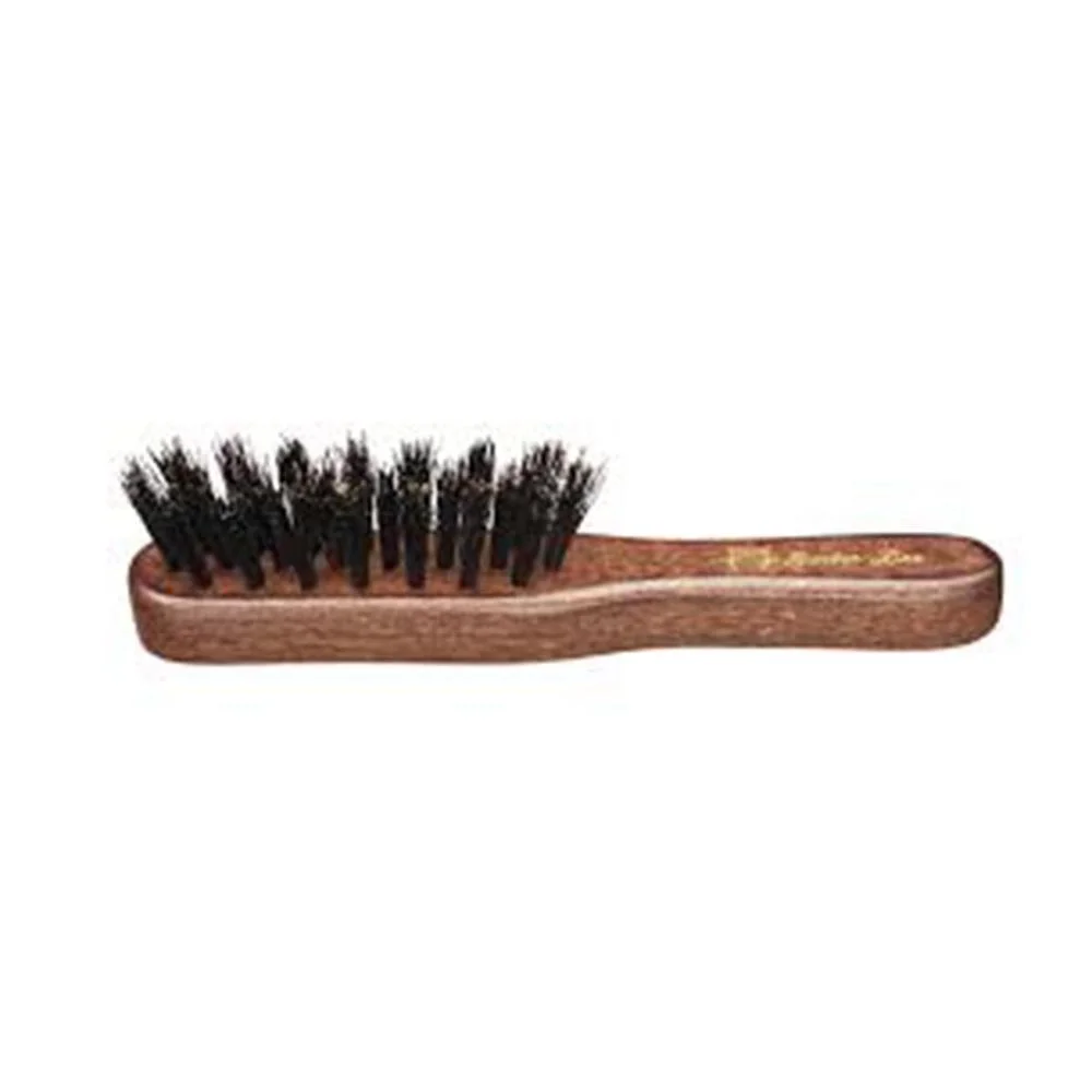 Escova de Cabelo Pequena Eurostil Wood Barber.