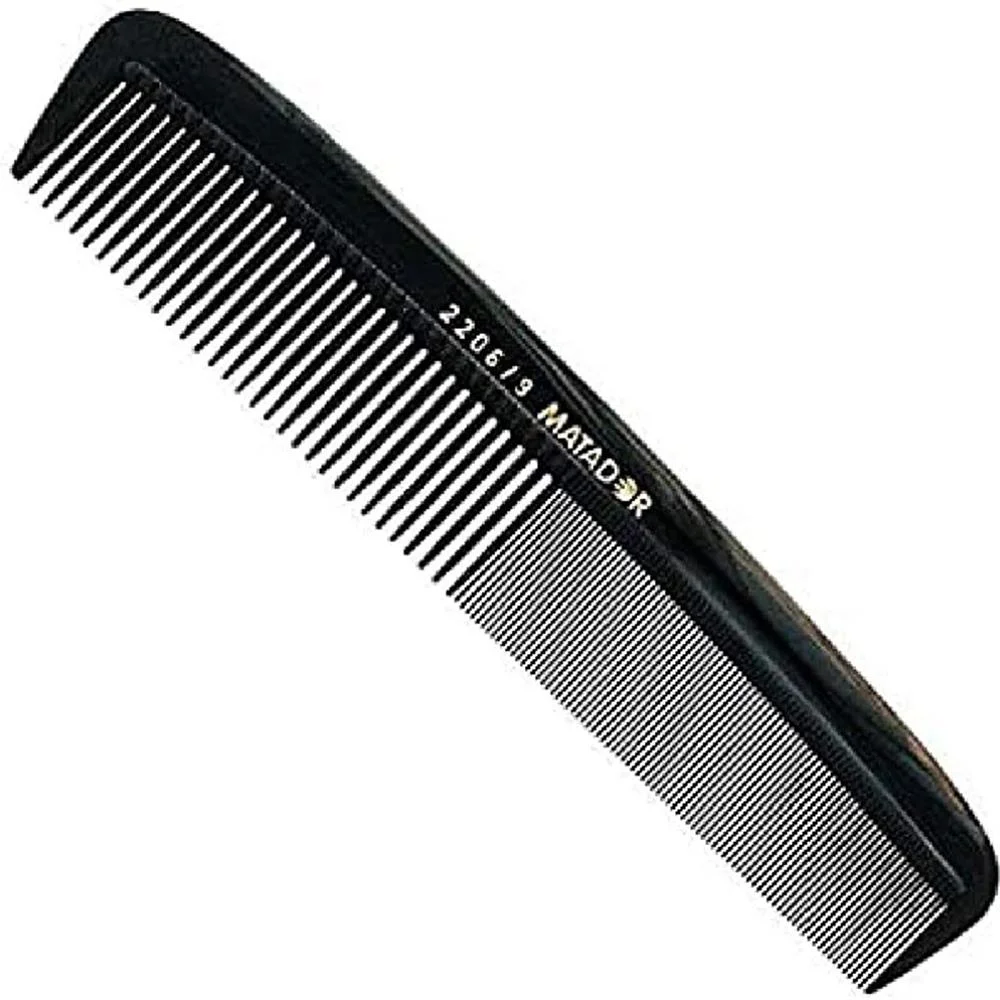 Batedor de Pente Eurostil Preto Preto 13 Cm 1un