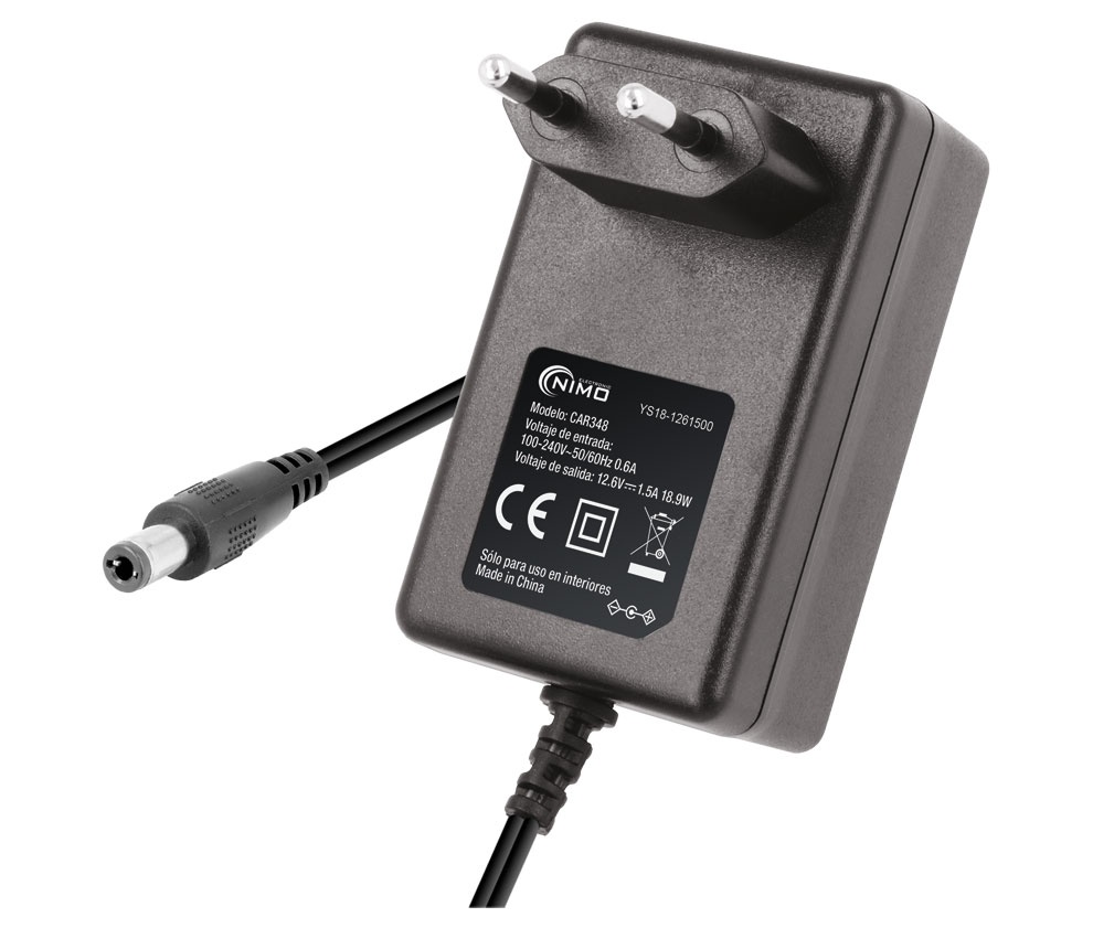 Cargador Pack Baterías de Ion-Litio 12.6v/1.5a