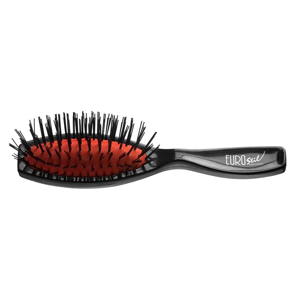 Escova de Borracha de Fole de Nylon Preta Pequena.