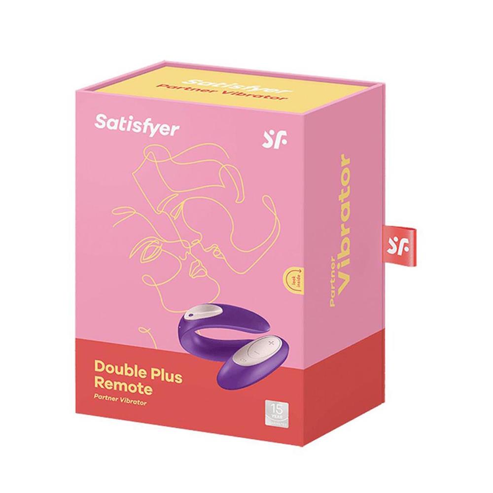 Vibrador Dupla Estimulação Satisfyer Partner Plus.