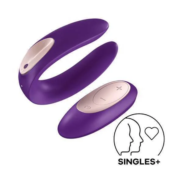 Vibrador Dupla Estimulação Satisfyer Partner Plus.
