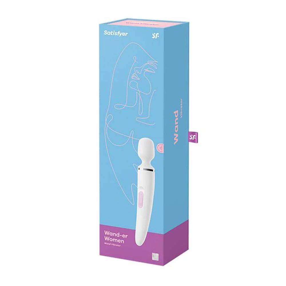 Vibrador de Ponto G Satisfyer Wand-er Woman Branco