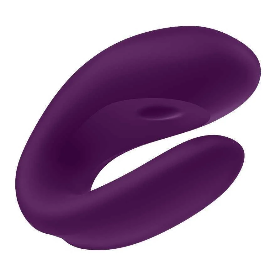 Satisfyer Double Joy Connect App Couple Vibrator Ambidextrous