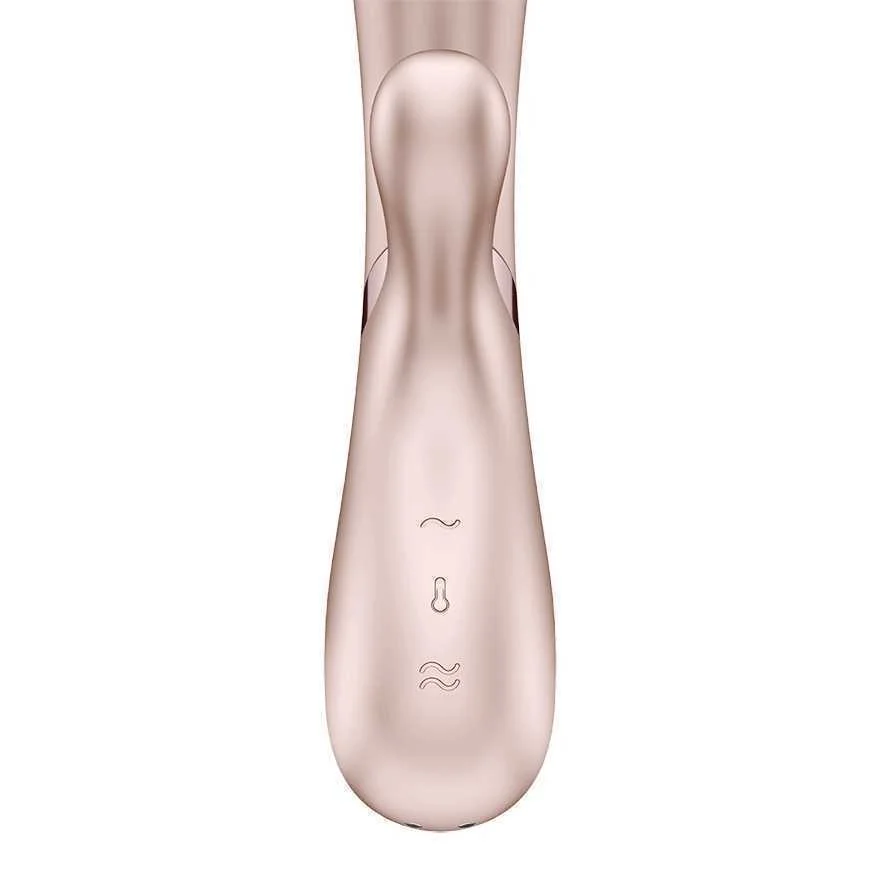 Satisfyer Hot Lover Vibrador Prata / Champanhe 1 .