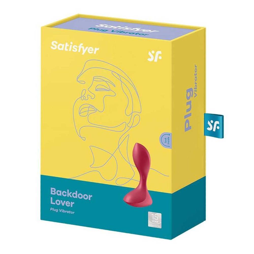 Satisfyer Backdoor Red Anal Vibrator 1un