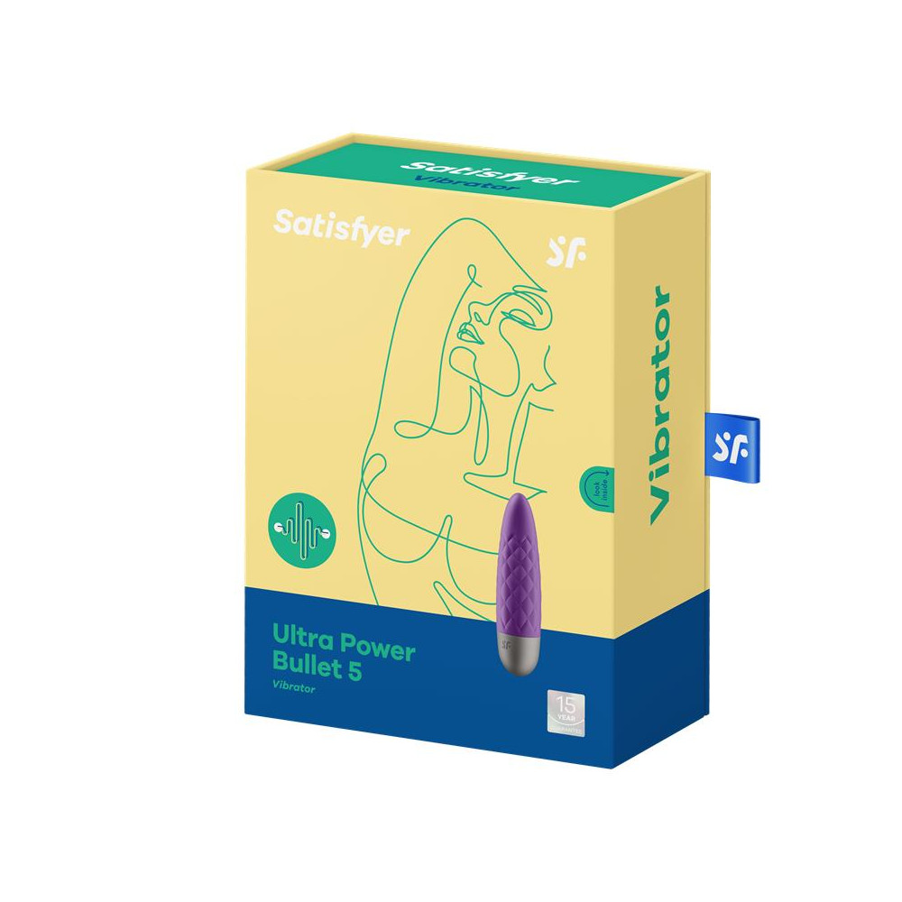 Bala Vibradora Ultra Power Satisfyer 5 Violeta