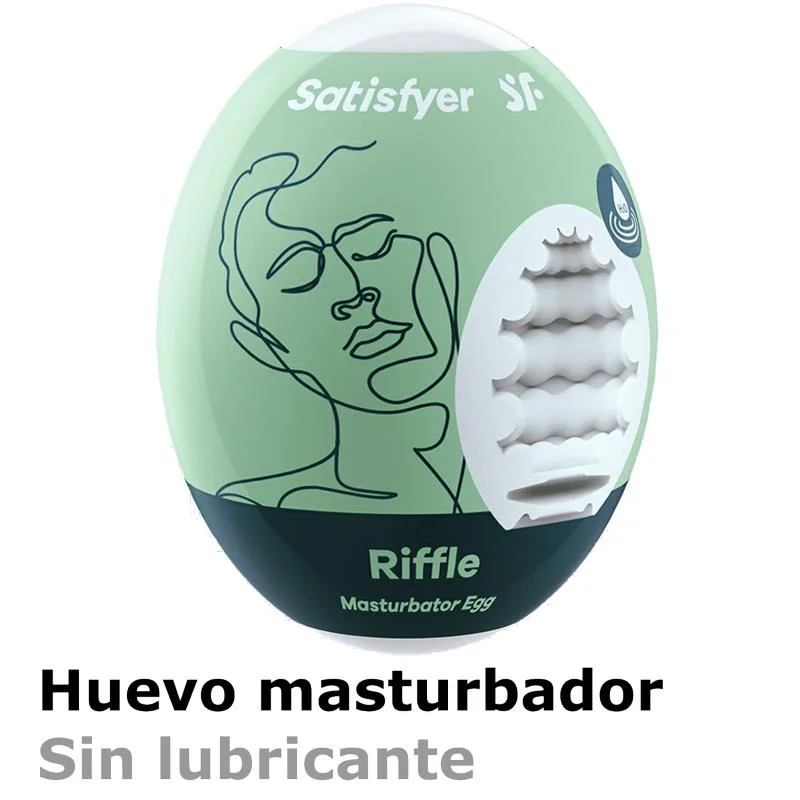 Ovo Masturbador Satisfyer Riffle Verde
