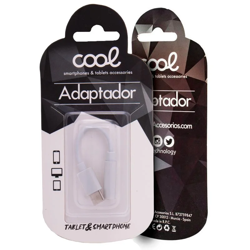 Adaptador Conector Tipo C a Jack 3,5 Mm (Digital).