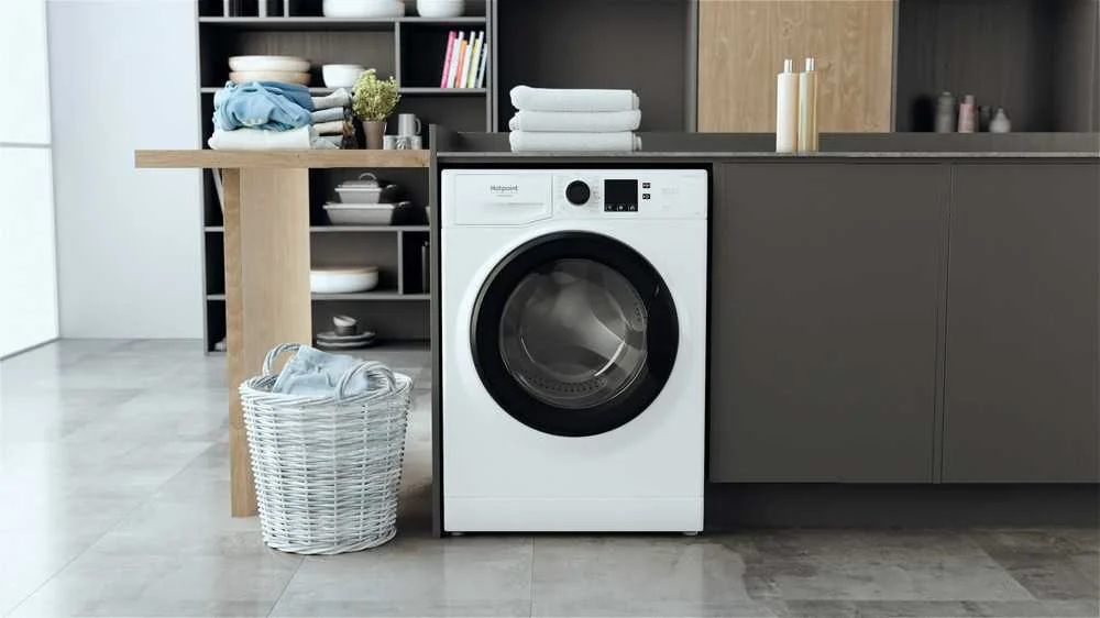 Máquina de Lavar Roupa Hotpoint Ns-824-Wksptn D 8kg 1200rpm Classe D