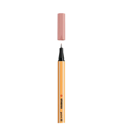 STABILO 88/28 CANETA FINELINER COR DE ROSA CLARO