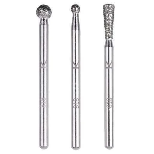 Kit de 3 chaves diamante esféricas e cónicas 5988.