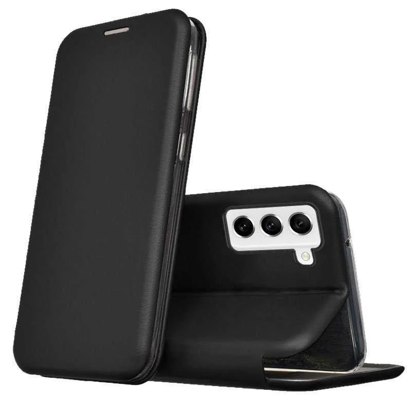 Capa Flip Cover p/ Samsung G990B Galaxy S21 FE Pre
