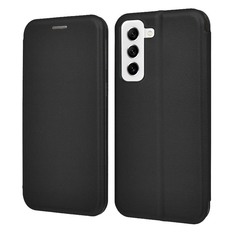Capa Flip Cover p/ Samsung G990B Galaxy S21 FE Pre