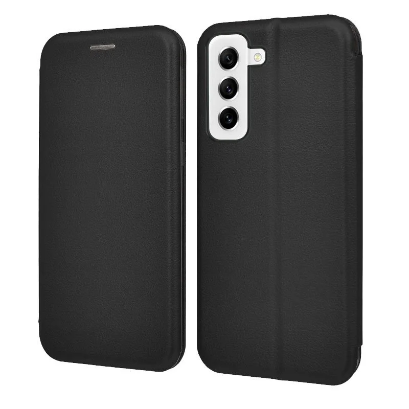 Capa Flip Cover p/ Samsung G990B Galaxy S21 FE Pre