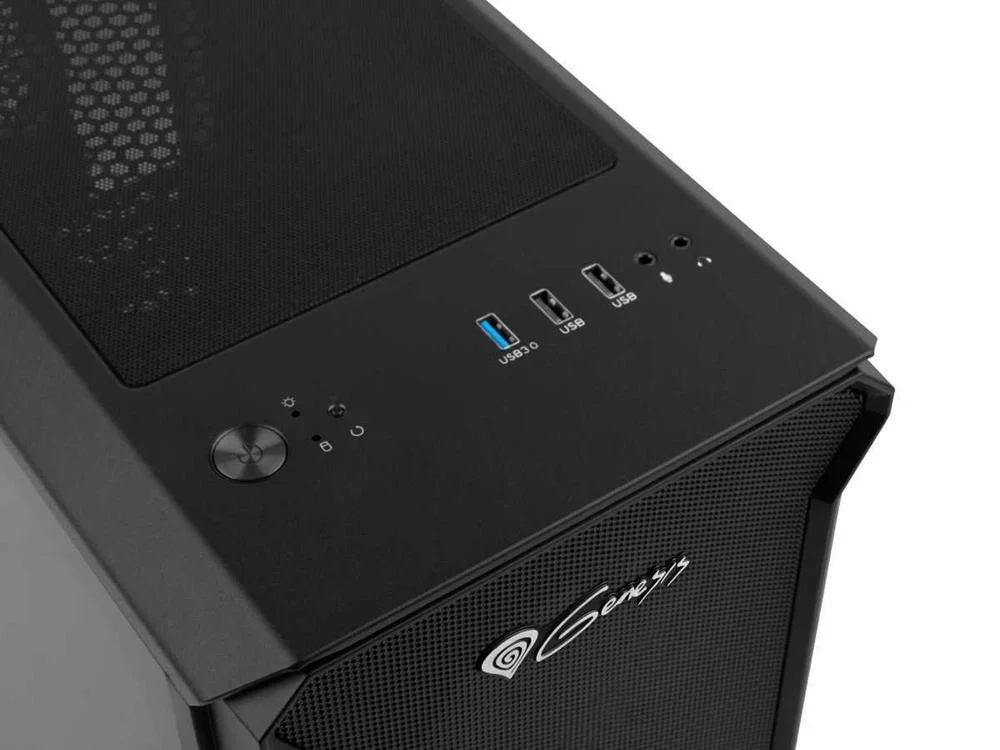 Caja Gaming Genesis Irid 503 Matx 1xusb 3.0 2xusb.