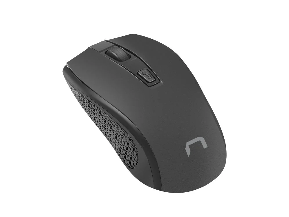 Ratón Natec Jay 2 Negro Inalámbrico 1600 Dpi