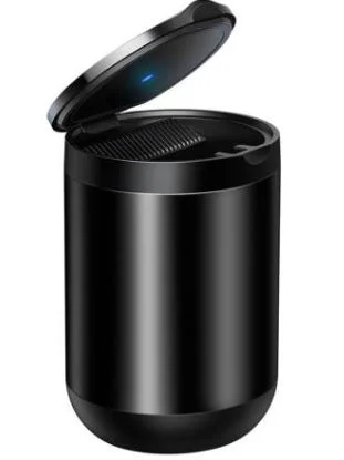 Cenicero de Coche Baseus LED Negro