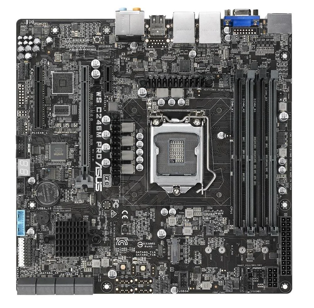 Placa Base Ws C246m Pro Skt 1151 Micro Atx Asus