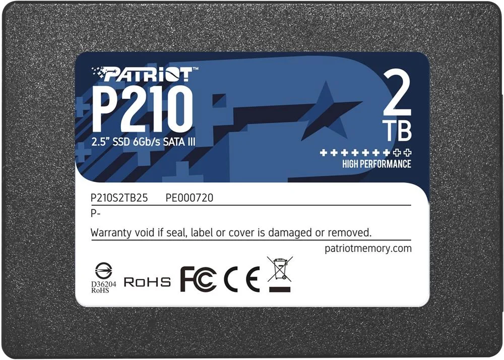 Patriot Memory P210 2.5  2000 Gb Serial Ata  Iii