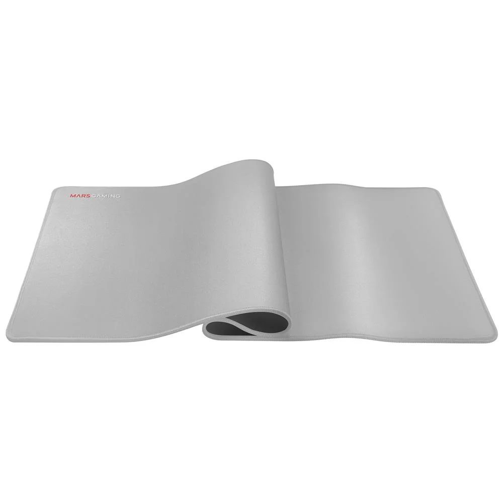 Mars Gaming Mmpxl Mousepad, Xxl Size, Nanotextile Matrix, Rubber Base, Silver