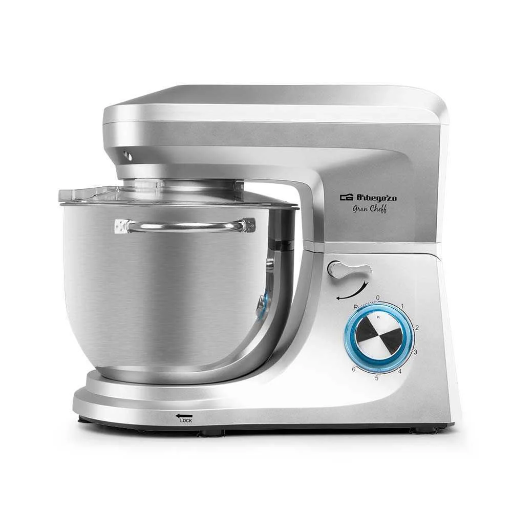 Batedeira c/ Taça 1800W 6 Velocidades (Inox)