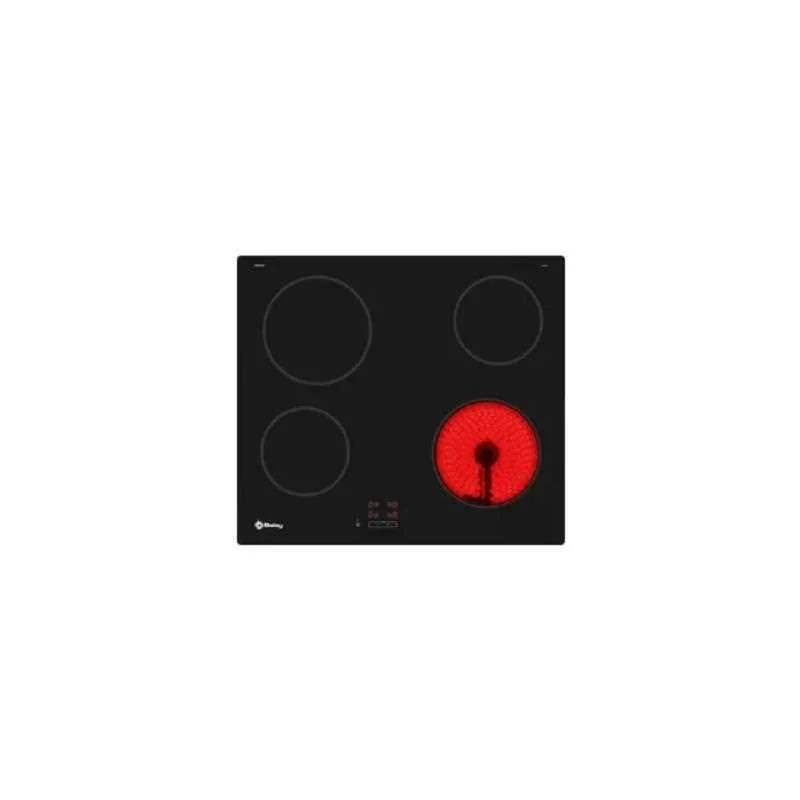 Vitroceramic Hob 3eb761en 4 Zones 6400w (Black) - Balay