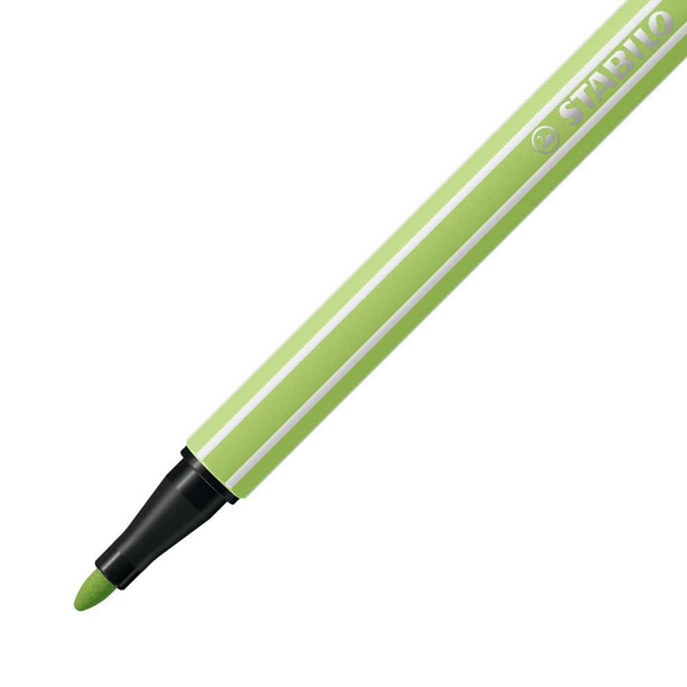 Rotulador Punta Fibra Media 1mm. Pen 68 Pistacho Stabilo  68/34