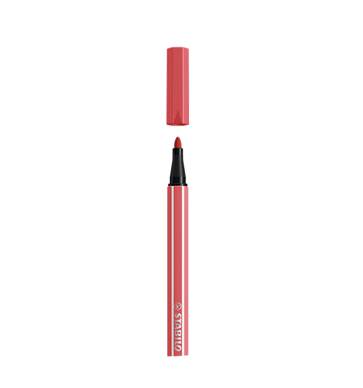 Rotulador Punta Fibra Media 1mm. Pen 68 Rojo Óxido Stabilo 68/47