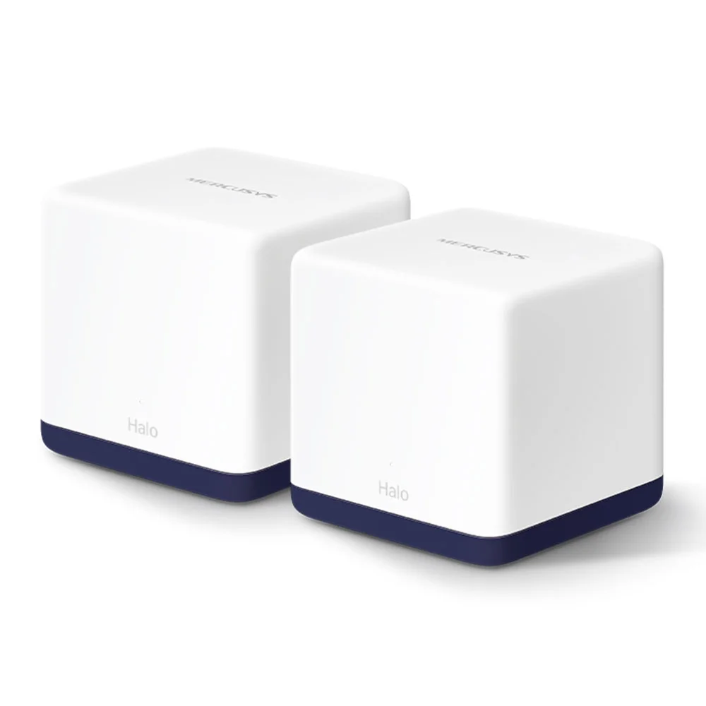 Sistema Mesh Wifi Ac1900 (600+1300mbps) Mercusys Halo H30 (Pack de 2) - 3x Gbit Lan