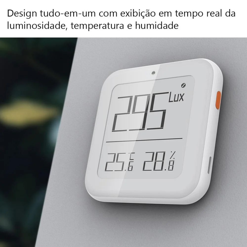Sensor de temperatura, humidade e luz com ecrã