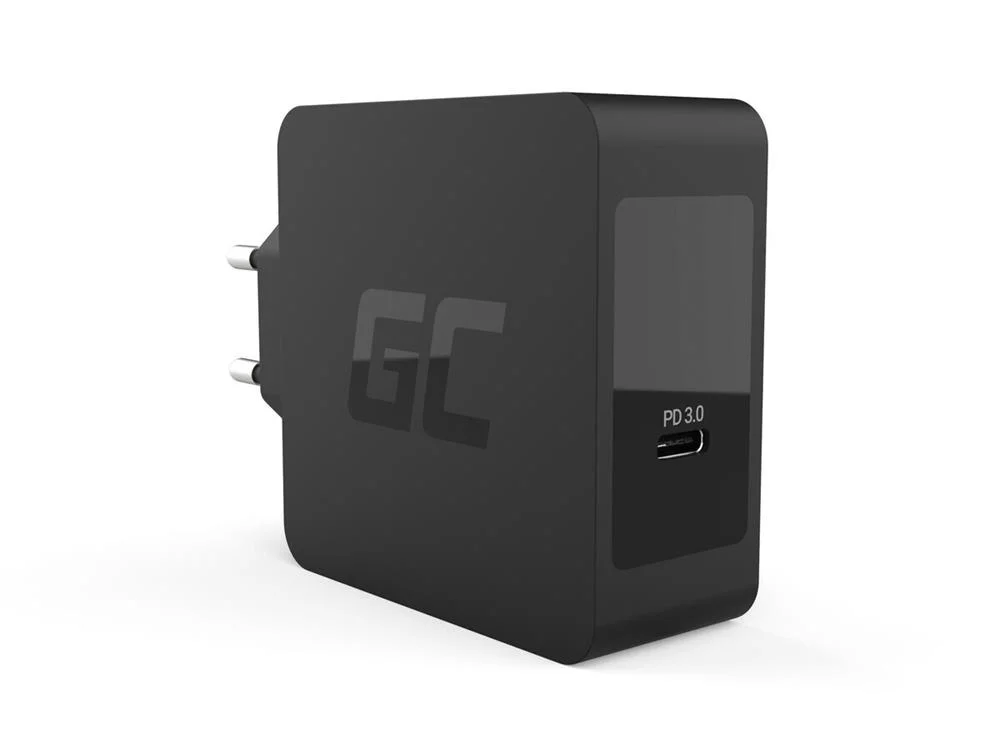 Green Cell Charger Usb-C 60w Pd With Cable Usb-C .