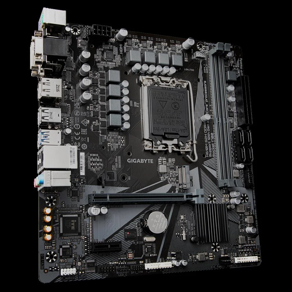 Gigabyte H610m S2h Ddr4 Motherboard Intel H610 Ex.