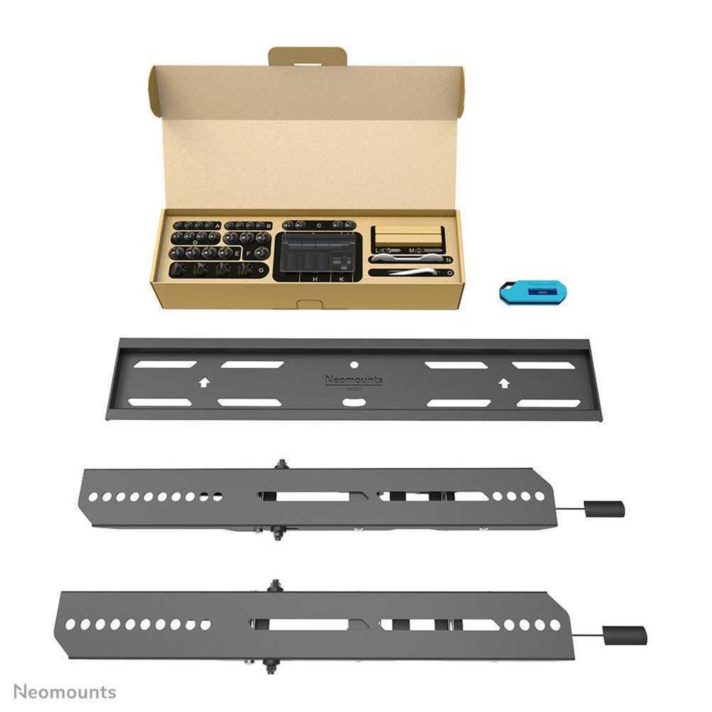 Neomounts Wah 32"-65" 1tft 2gelenk Schwarz Max.60kg