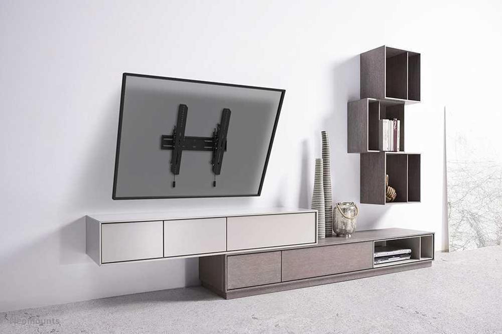 Neomounts Wah 32"-65" 1tft 2gelenk Schwarz Max.60kg