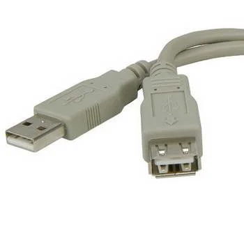 Logilink Usb Kabel a -> a St/Bu  2m Grau