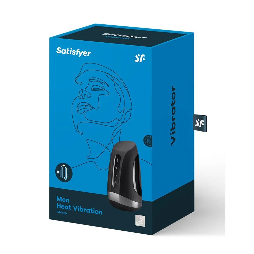 Estimulador Bnaughty Classic Preto Men Heat Satis.