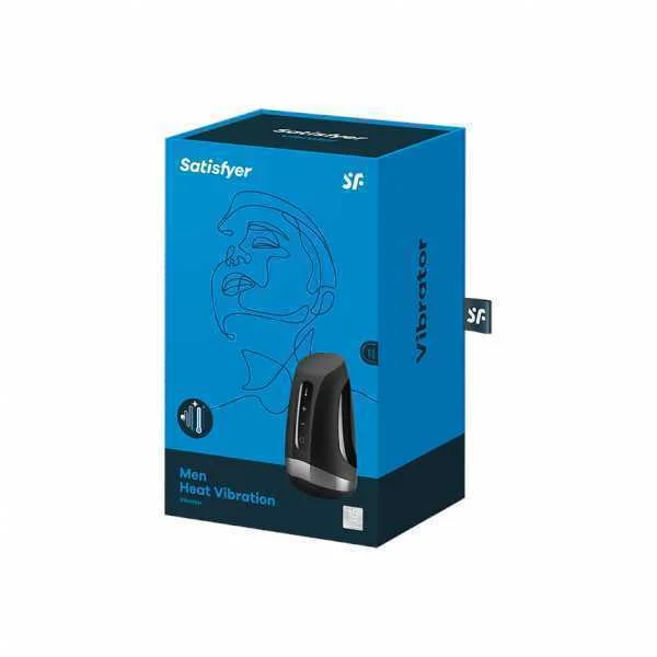 Estimulador Bnaughty Classic Preto Men Heat Satis.